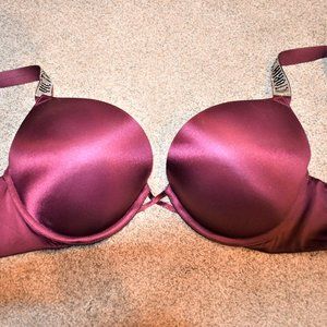 Victoria's Secret Shine Strap Bombshell Bra 36C